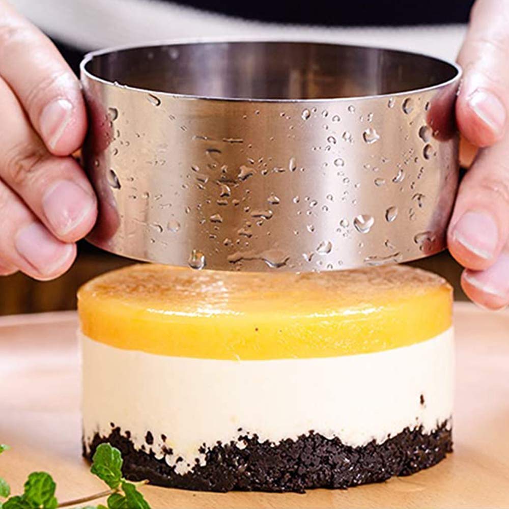 Amazon｜ケーキ型 DIY製菓道具 型抜き ステンレス製 パンケーキ パン