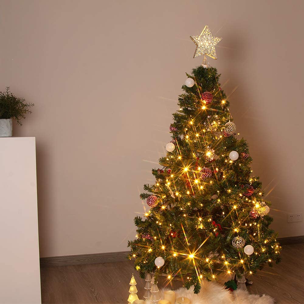 EAMBRITE Christmas Lights 200 LED 20m/66ft Fairy Lights Mains Powered