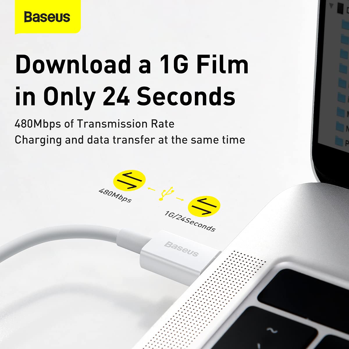 Review Cabo Baseus Type-C IP PD 20W 2m: Testado 7 dias para carga rápida