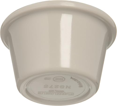 Miniatura 4 de Carlisle FoodService Products S27542 - Ramequín suave de melamina, capacidad de 1.5 oz, hueso (caja de 48)