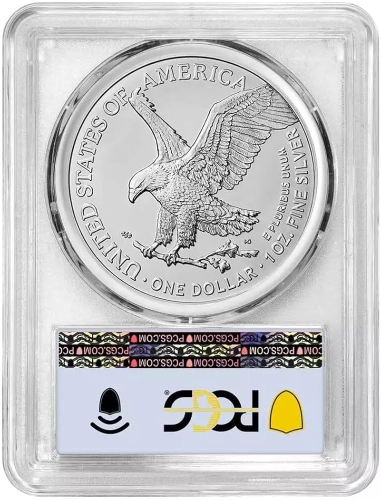 2021～2024年(新品)イーグル銀貨　PCGSS MS70セット 2021～2024年(新品)イーグル銀貨 PCGSS MS70セット - メルカリ