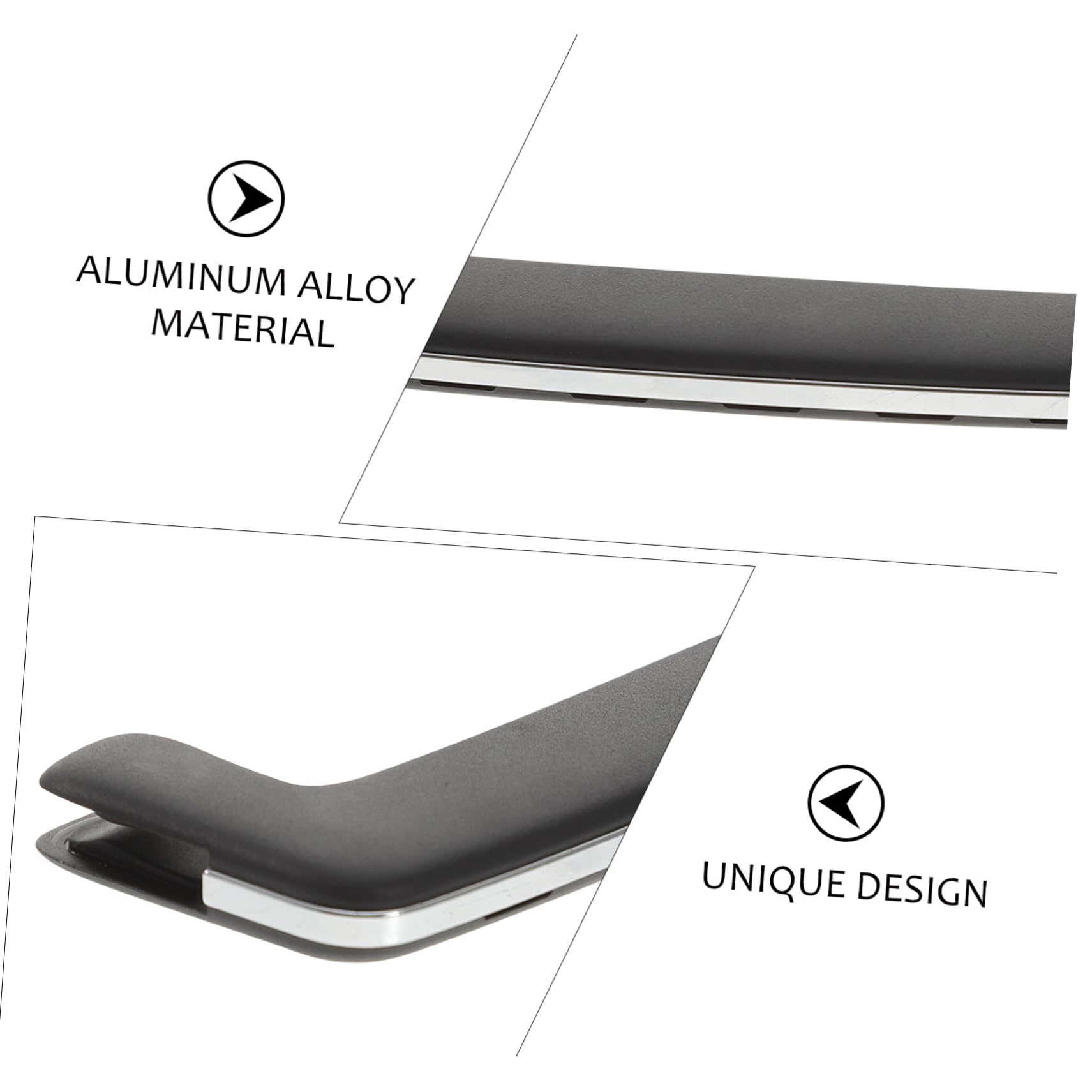 Anneome Diffusore di Profumo per Auto in Ceramica Clip Magnetica, Design Unico in Lega di Alluminio, Facile da Installare, Adatto a Bocchette D'aria Orizzontali e Verticali per Interni