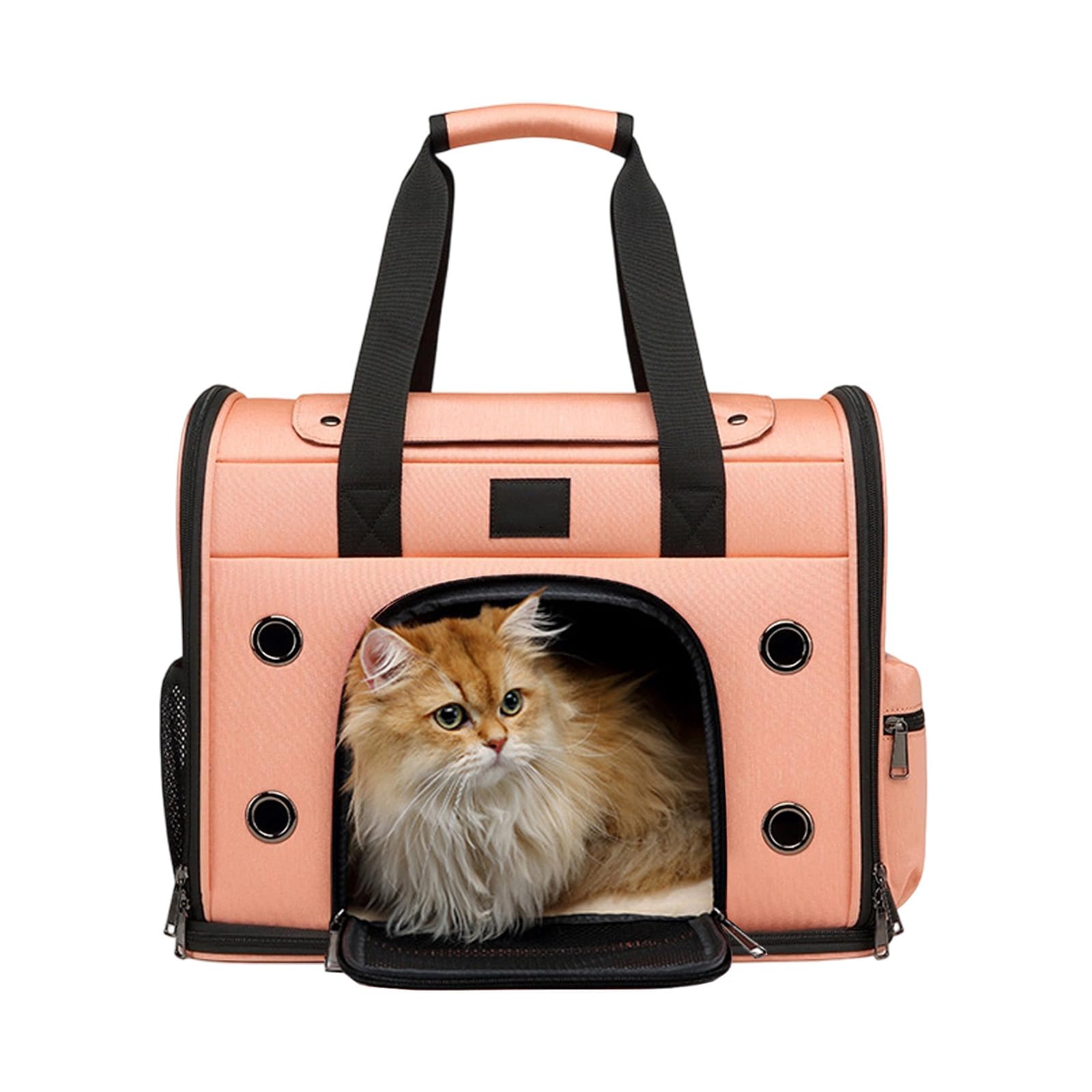 Katzentasche 42x28x34cm Transporttasche Haustier Rosa