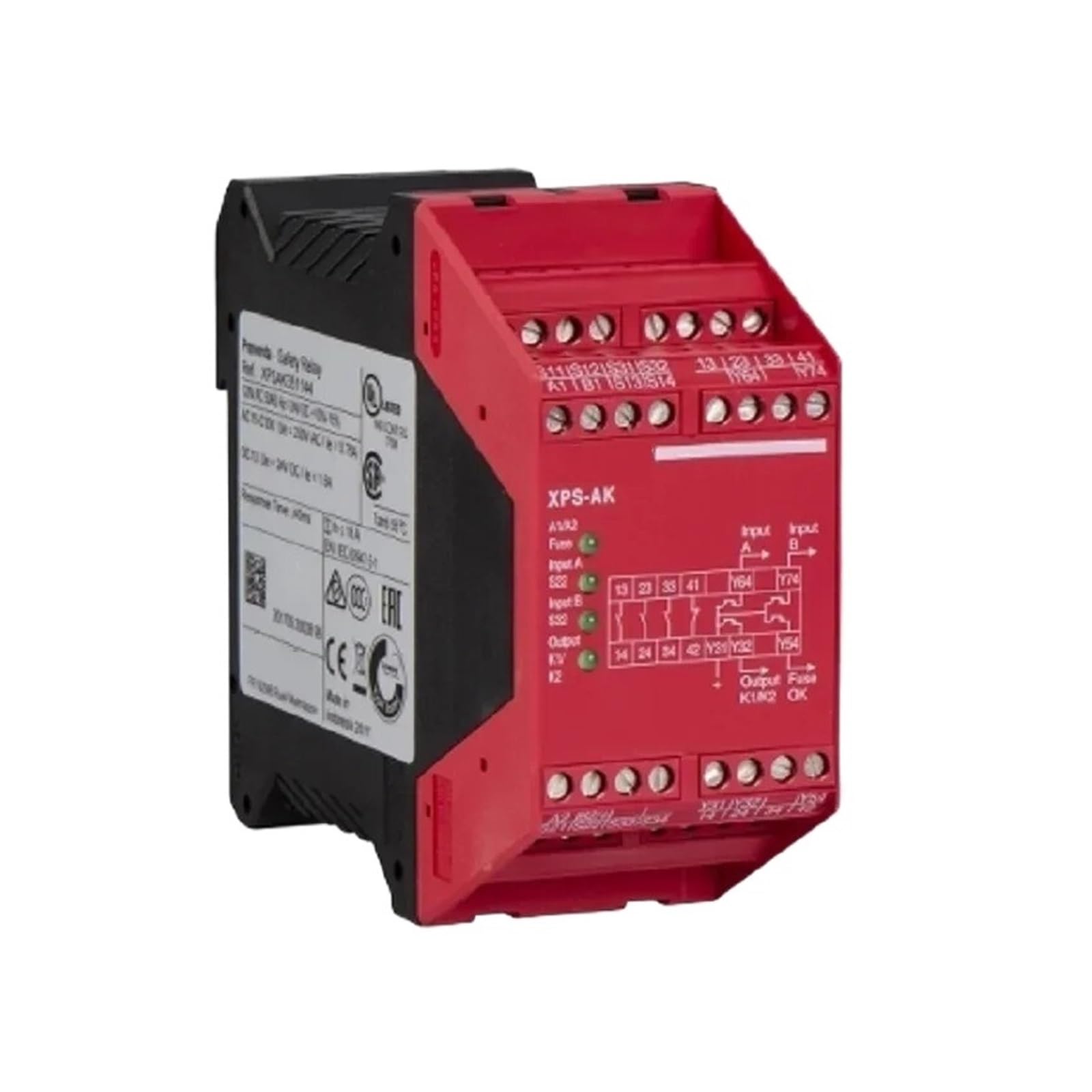 NACODLUL XPSAK351144p Relay Module Dual-Channel E-Stop 120VAC 1.5A