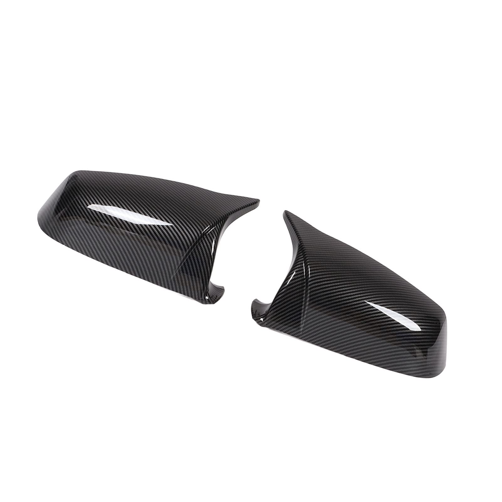 Auto Nutriess Horn Retroview Specchio specchio Specchio laterale Copertura di protezione Sostituzione di alloggiamento protettivo per 5 Serie F07 F10 F11 (Noir brillant)