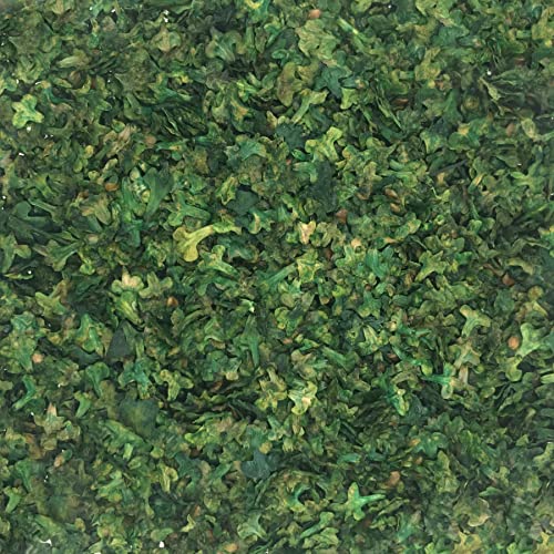 Cayway 4 Stück Scenics Blätter Base Realistische Miniaturblätter Simulation Verlässt für DIY Eisenbahn Feengarten Puppenhaus Diorama Landschaft Landschaftslayout