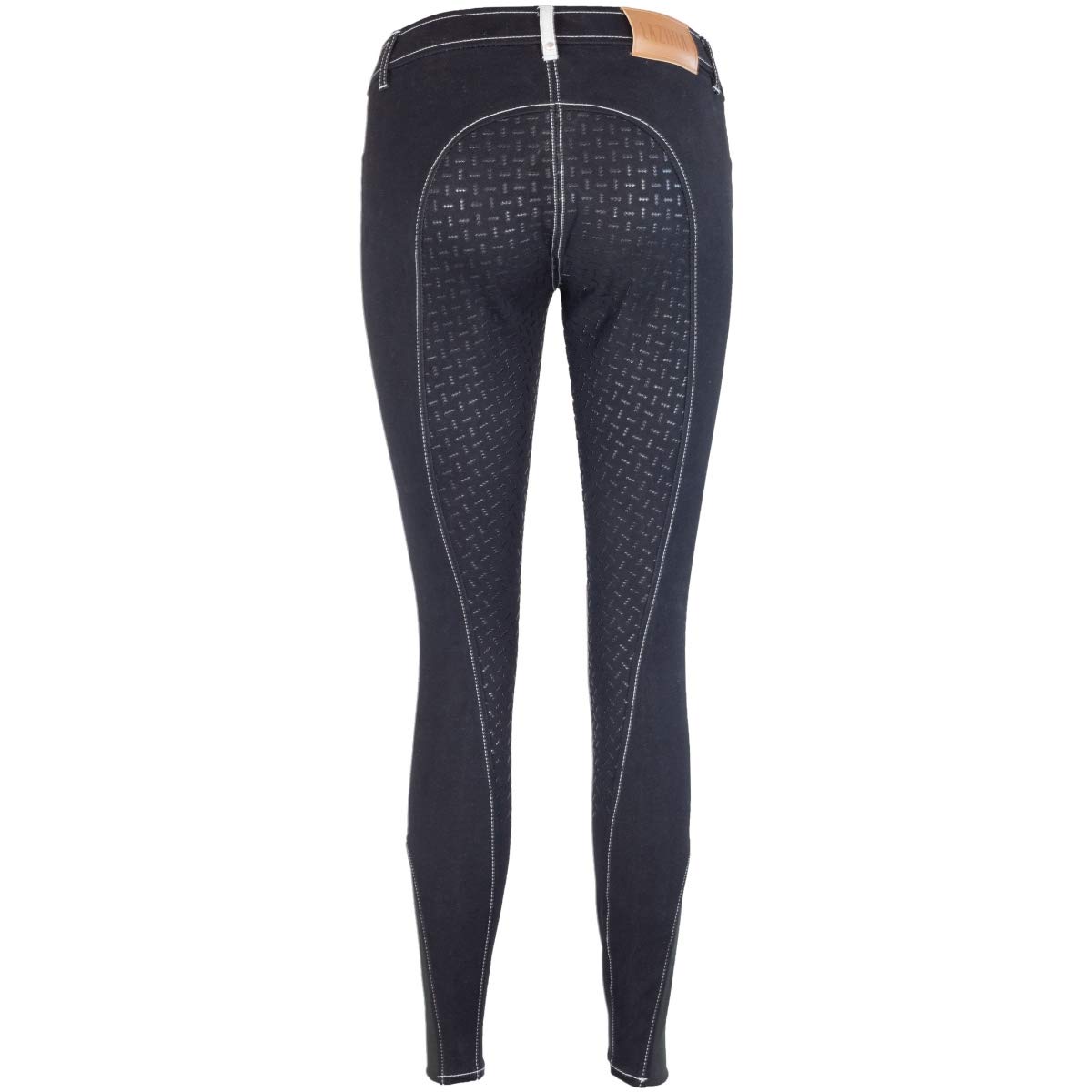 LAZURA Emma Women's Jodhpurs Silicone Full Seat Black