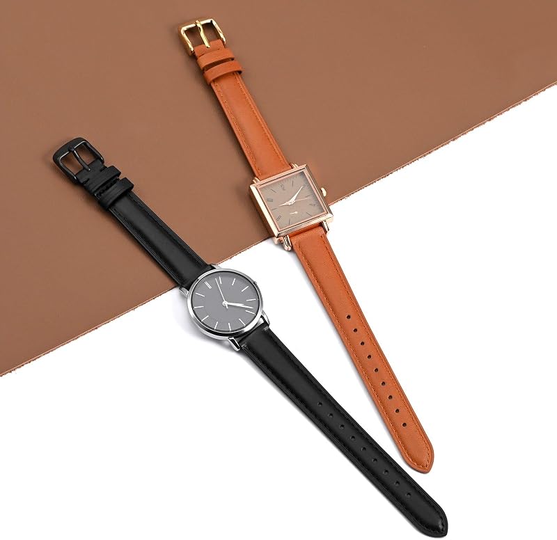 Bisonstrap Elegáns Bőr Óraszíj Gyorskioldással - Férfi és Női Órákhoz - 12-20 mm Méretben Kompatibilis Órafülekkel