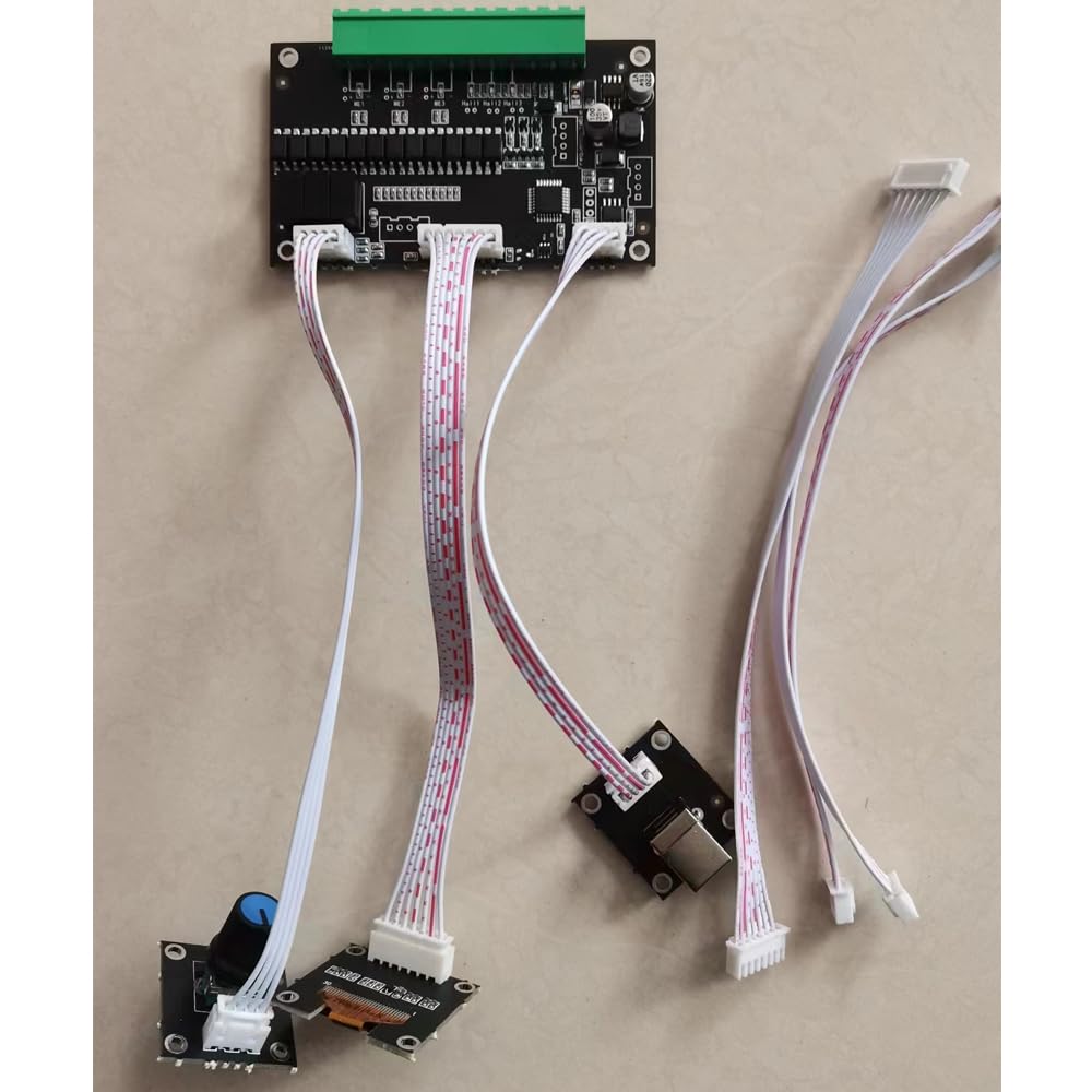 Simulador Programable de Sensor de Cigüeñal, Placa Generadora de Señales Automotriz de 6 Canales con Pantalla LED para Pruebas de ECU, Voltaje Amplio 9-30V, Rango de Frecuencia 1Hz-3kHz, Almacenamient