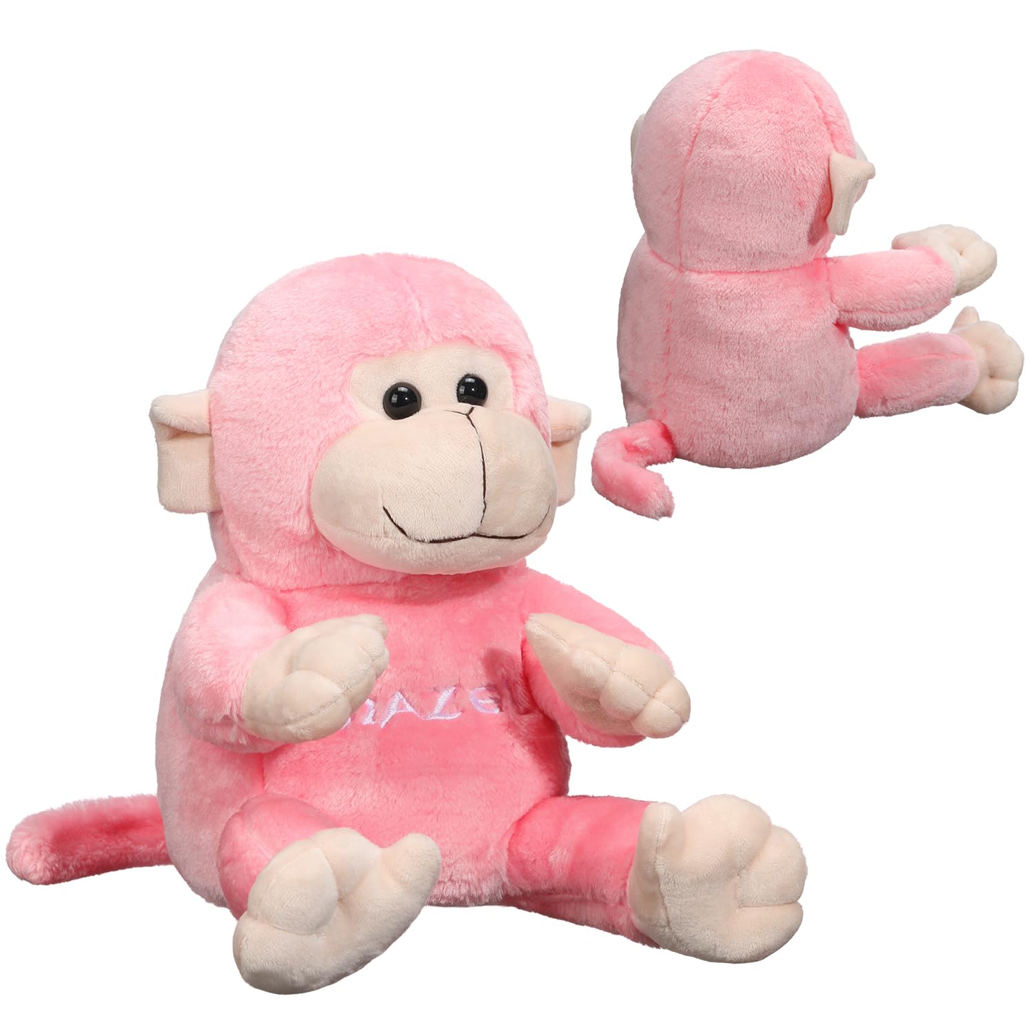 MAZEL Monkey Head Cover for Golf Driver Add Fun and Protection for Your Driver Club (Pink)