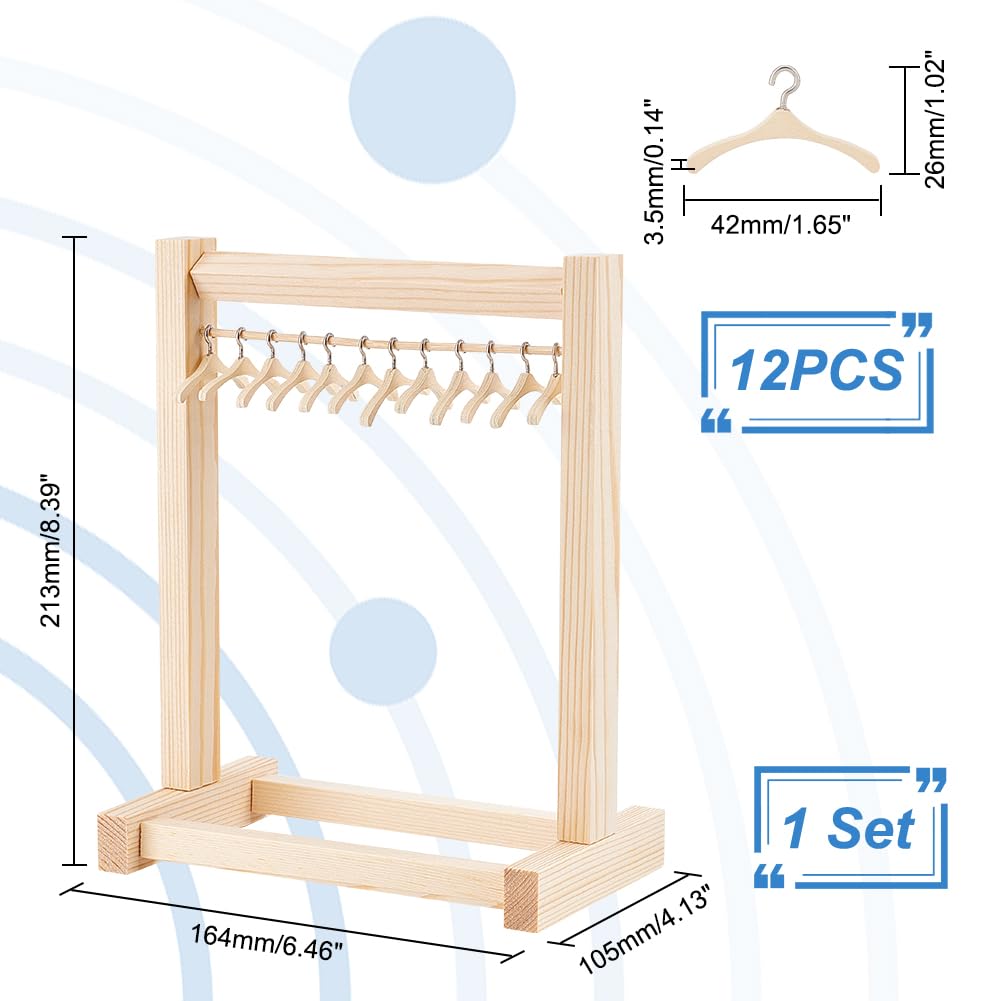 Set Di Utensili Da Appendere In Bronzo Per Casa Delle Bambole, Set E Rack In Miniatura 1:12 Accessorio Da Cucina - Foto 4