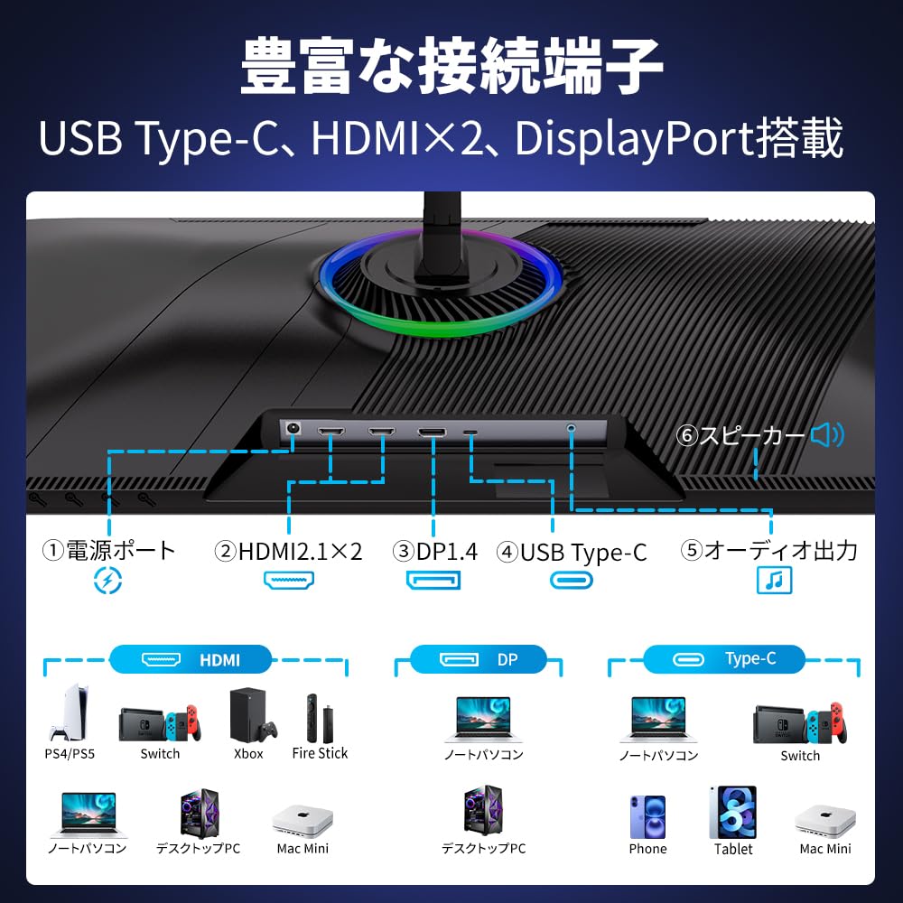 【新品未使用】cocopar 27インチ モニター Amazon.co.jp: cocopar モニター 27インチ 4K USB-C接続 98%DCI