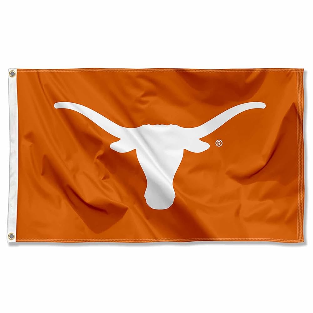 特大パブミラー　テキサス大学　texas longhorns カレッジ Amazon.com: Texas Longhorns UT University Large College Flag