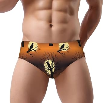 Mens Breathable Mesh Polyester Briefs Quick Dry with Support for Summer Sports
