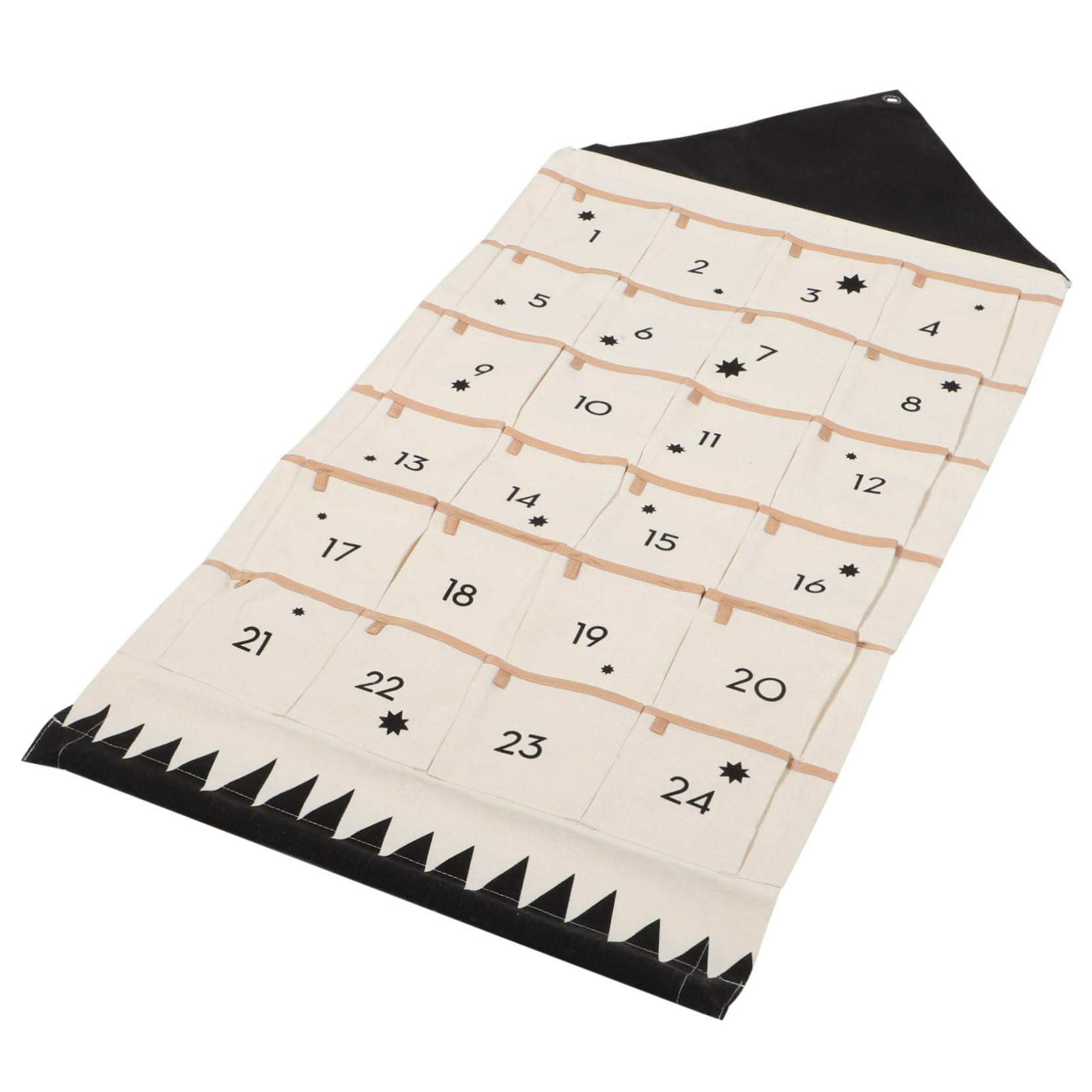 Wandbehang Adventskalender Mit Organizer Aus Strapazierfähigem Canvas Weihnachtskalender Für Zimmerdeko