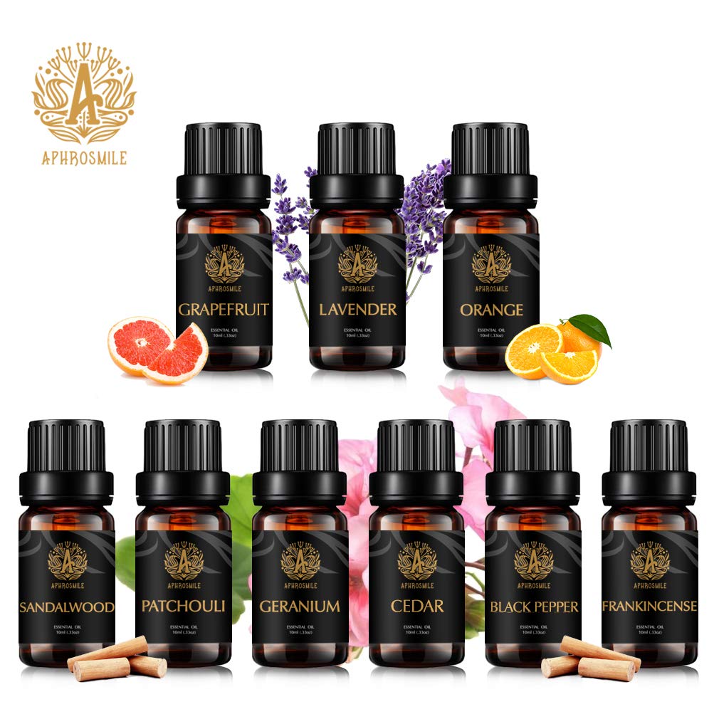 Frankincense Essential Oil Set for Diffuser, Black Pepper