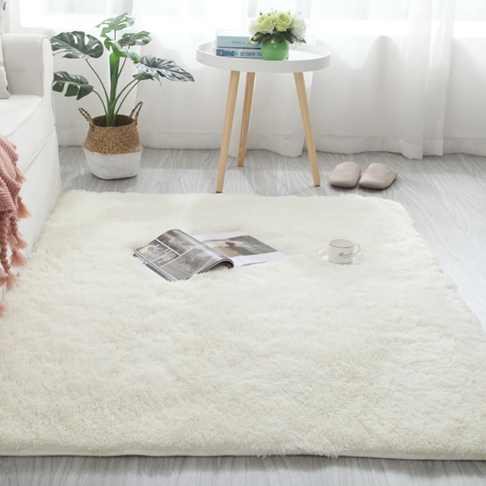 Moquette shaggy pour chambre de bébé : un tapis à poils longs antidérapant et sain pour la crèche