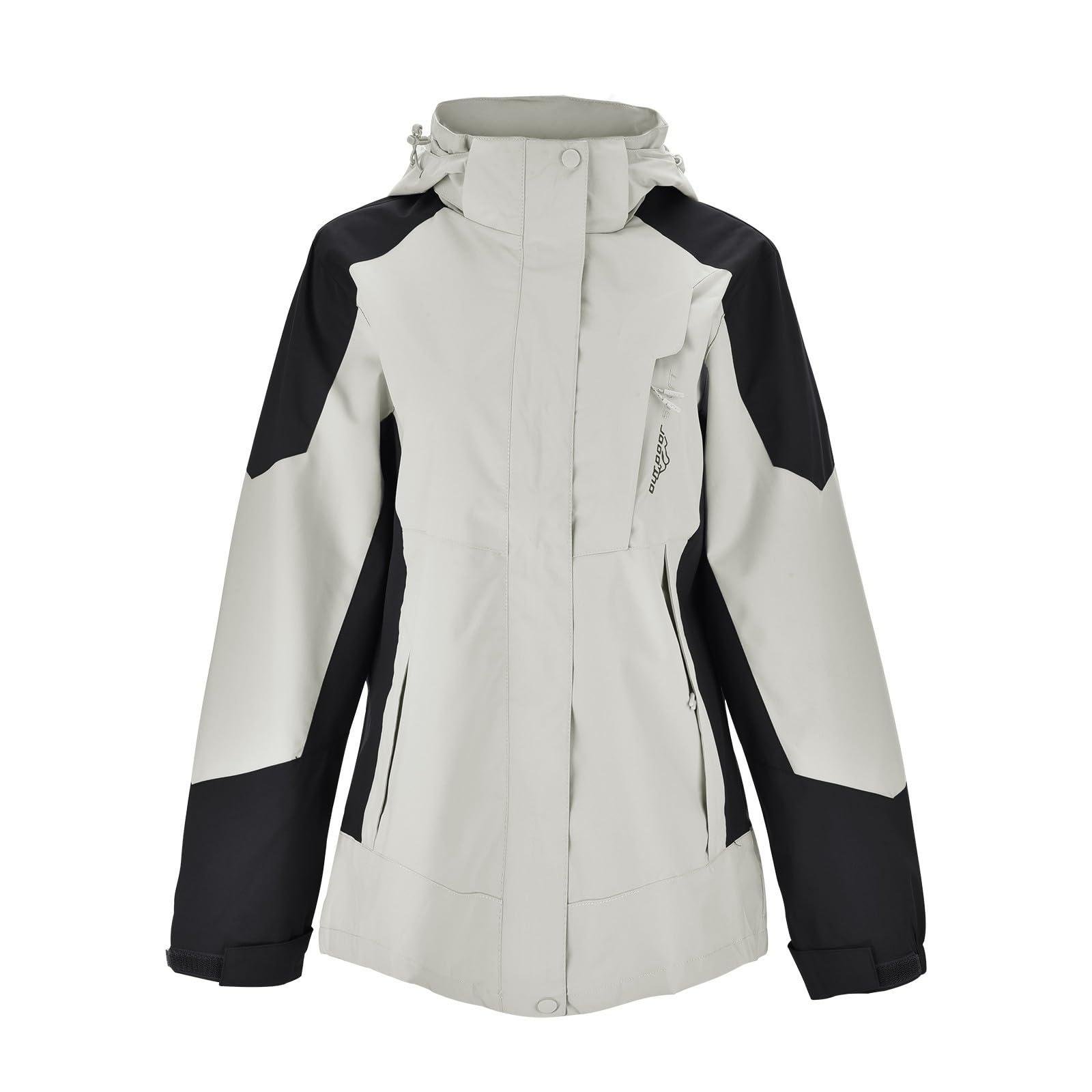 Genérico Poncho Impermeable Mujer,Chaqueta De MontañIsmo Al Aire Libre Transpirable Y Resistente Al Fina De Color SóLido para Mujer