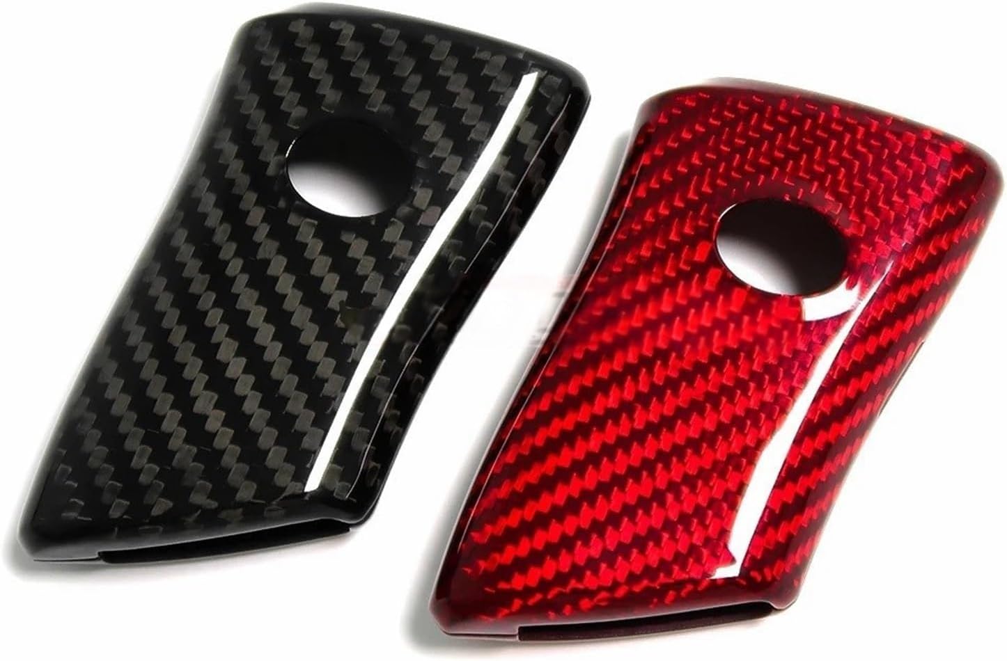 レクサス GX460 LX600 2020-2022 対応 カーボンファイバー 外装 リモート スマートキーケース キーフォブホルダ