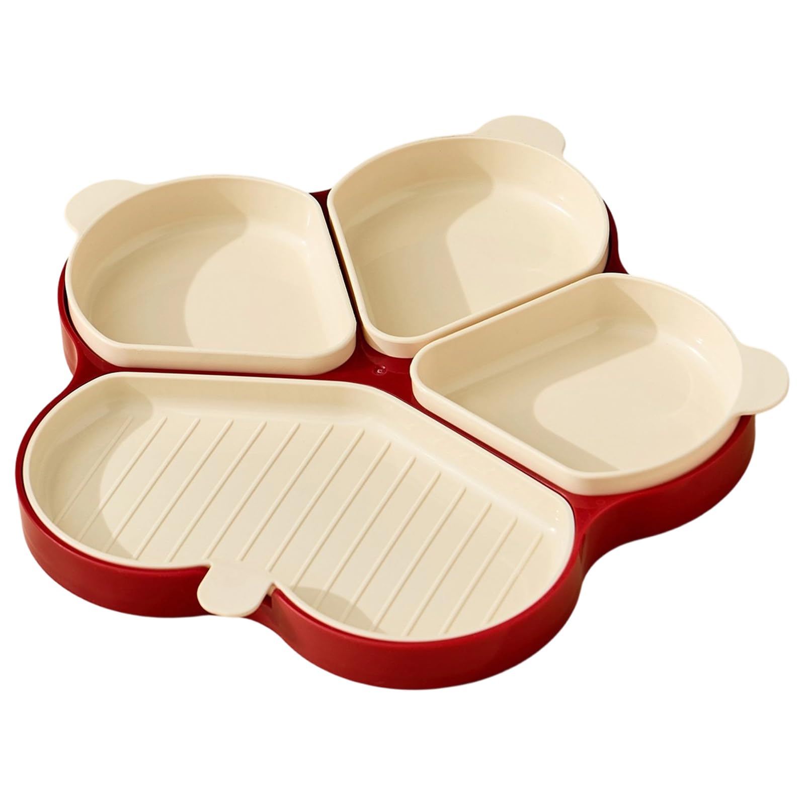 OSNIYAW Multiple Compartment Platter Kitchen Counter Organizers Suitable for Both Home Cooking and Entertaining Guests Meal Preps Container