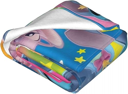 Miniatura 7 de Manta de franela de dibujos animados súper suave para sala de estar, sofá, cama, decoración de habitación, regalos de 50 x 40 pulgadas