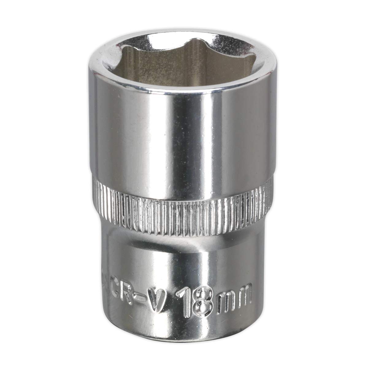 Sealey Sp1218 Walldrive Socket 18Mm 1/2Sq Drive Fully Polished