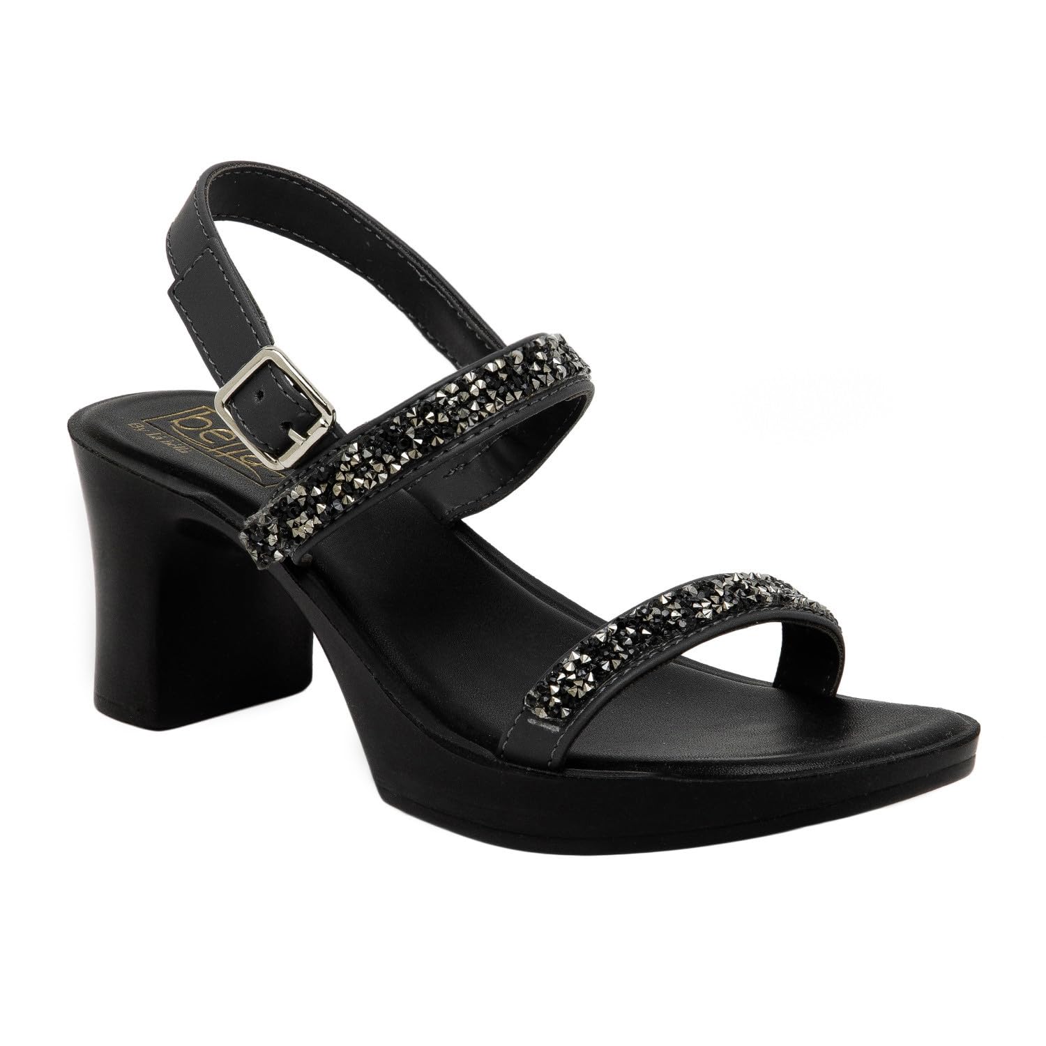 BELLA by Labella Womens Fashion Platform Slip-On Sandal – Comfortable, Lightweight, Slip-Resistant, Breathable – Ideal for Casual and Office Wear KW-HS-24000075Black3 (B0D1KHWPYS) Amazon Price History, Amazon Price Tracker