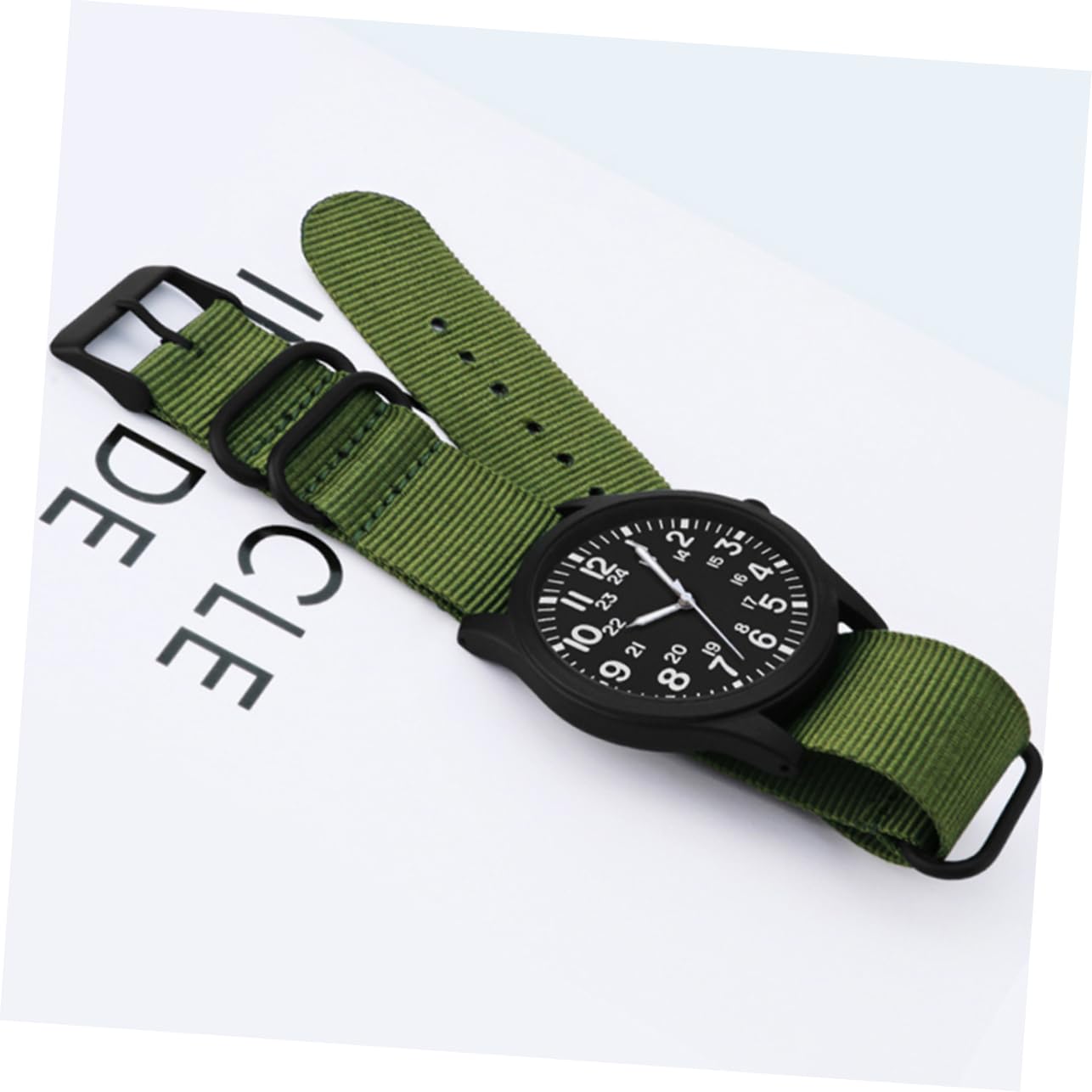 GALPADA 2pezzi Orologio Da Uomo Sportivo Orologio Quarzo Resistente All Con Design Elegante e Visibilità Per Attività All Aperto