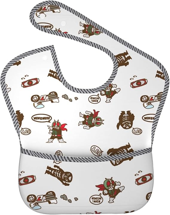 Amazon Co Jp 食事用エプロン ベビー ビブ 仮面ライダー よだれかけ 赤ちゃん エプロン やわらかい 防水 離乳食エプロン ベビーエプロン ソフトスタイ 授乳よだれかけ 食事用 軽量 首回り調整可 U型 清潔易い 子供 保育園 ポケット付き 出産祝い プレゼント ベビー