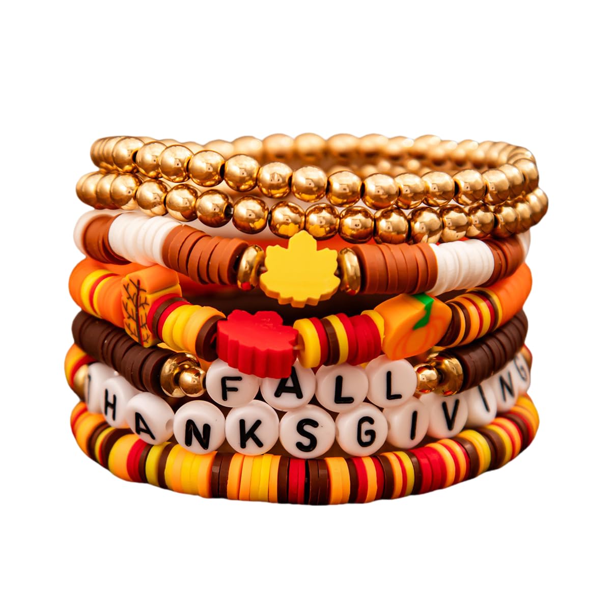 MMIUAEG Fall Charm Bracelet Set