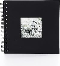 DFsucces Handmade Album, Memory Book, DIY Handmade Album, Mount, DIY Photo Collection, Graduation Collection, Baby Photo Collection, Wedding Anniversary, Birthday Gift, Black