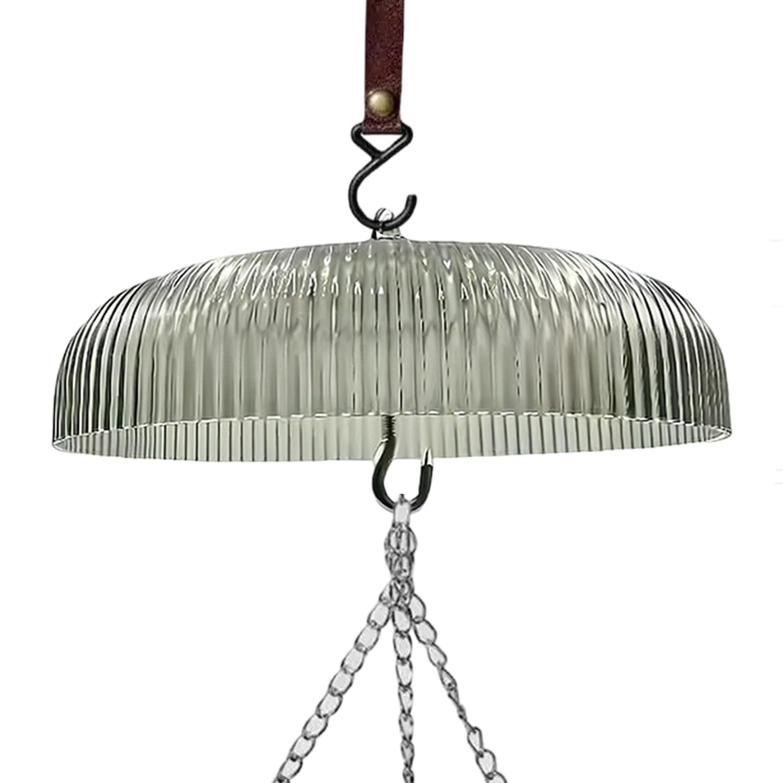 Déflecteur mangeoire oiseaux protection étanche jardin couvre-mangeoire arbre et mât