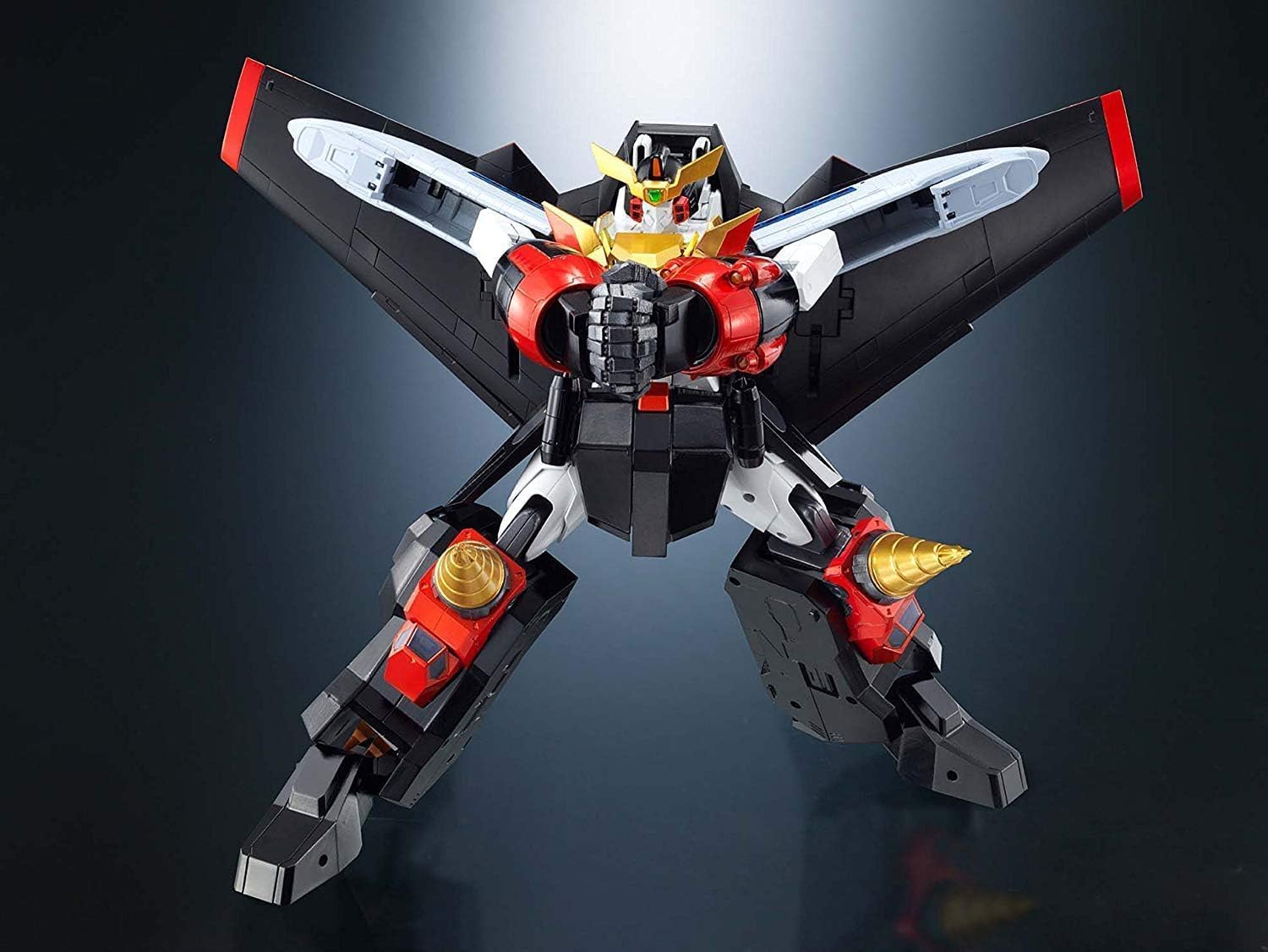 TAMASHII NATIONS - The King of Braves GaoGaiGar - GX-68 The King of Braves GaoGaiGar, Bandai Spirits Soul of Chogokin Collectible Figure