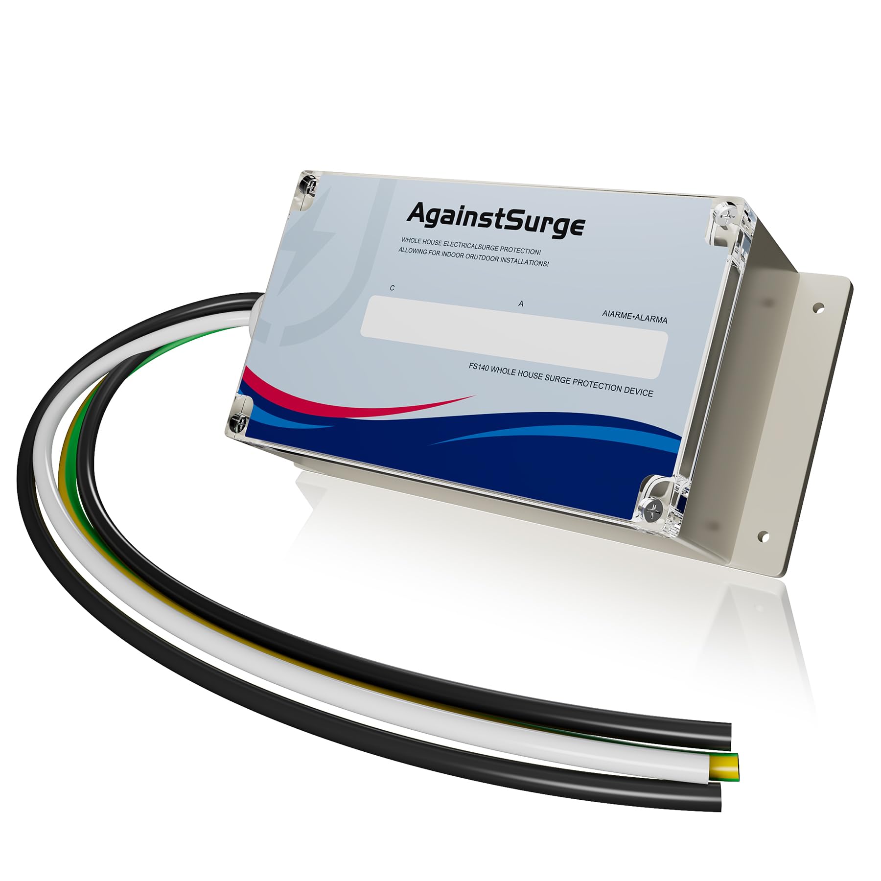 Upgraded FS140 Whole House Surge Protection Device, 140000 Amp 120/240V, Indoor & Outdoor Rated, Compatible with Siemens FS140
