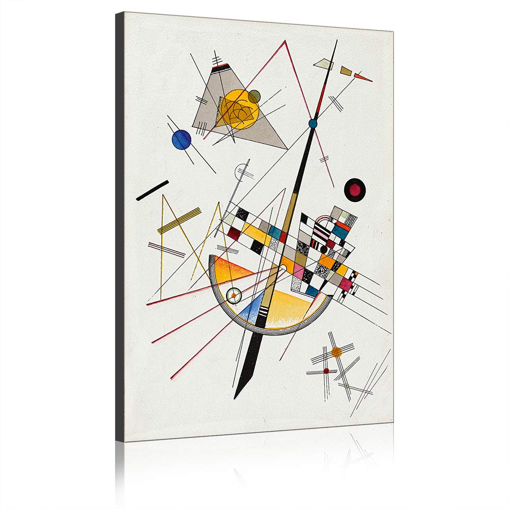Toile Kandinsky 100x160cm pour habiller un grand mur vide sans cadre