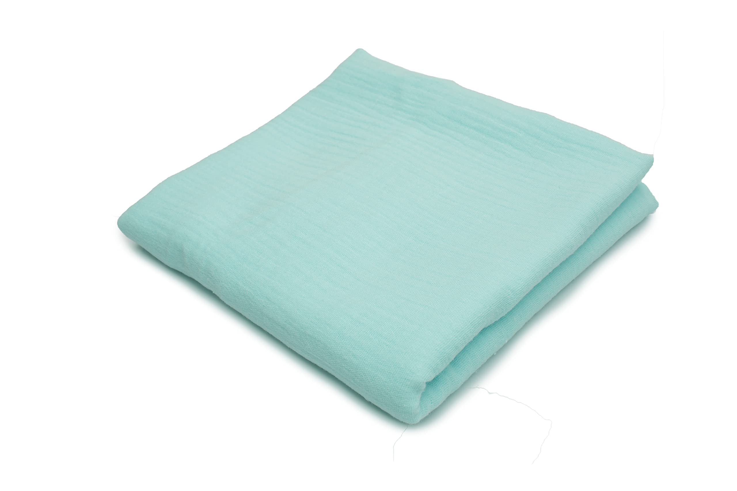Cotton Muslin Double Gauze 50 x 130 cm (Aqua) — image 1