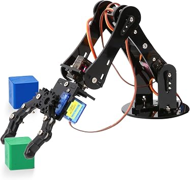 ACEBOTT Robot Arm Expansion Pack, Robotics Kit STEM Toys Coding Robot Kit for Kids & Teens, APP Control