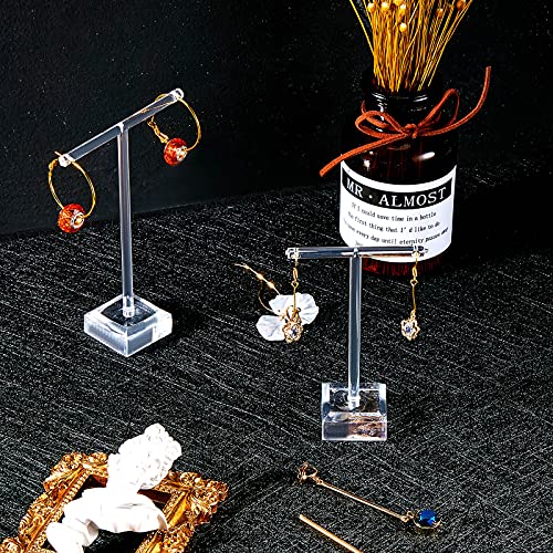 Support boucle d'oreille acrylique transparent fini les bijoux emmêlés - 5