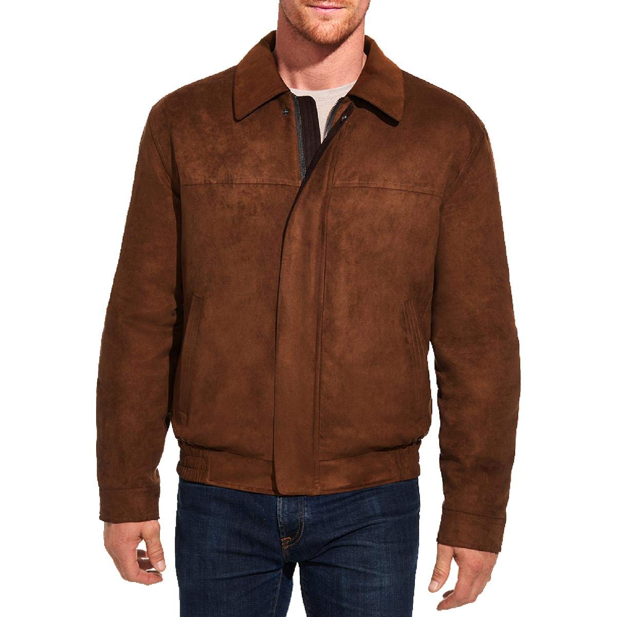 weatherproof microsuede jacket