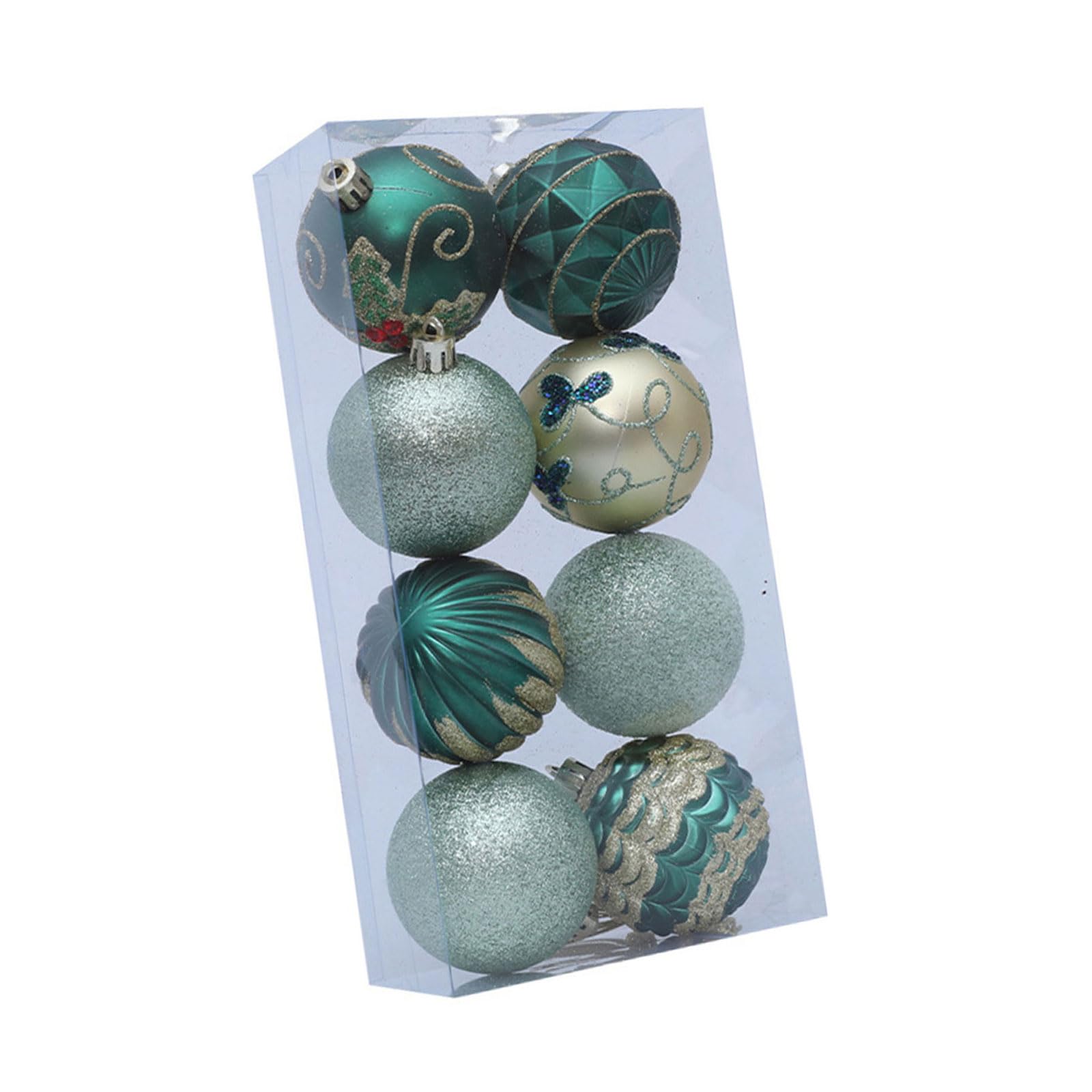 Tsophreniq Dark Green Christmas Tree Ball Festival Trees Decorations Festival Ball Ornament For Home Party Christmas Tree Decorations