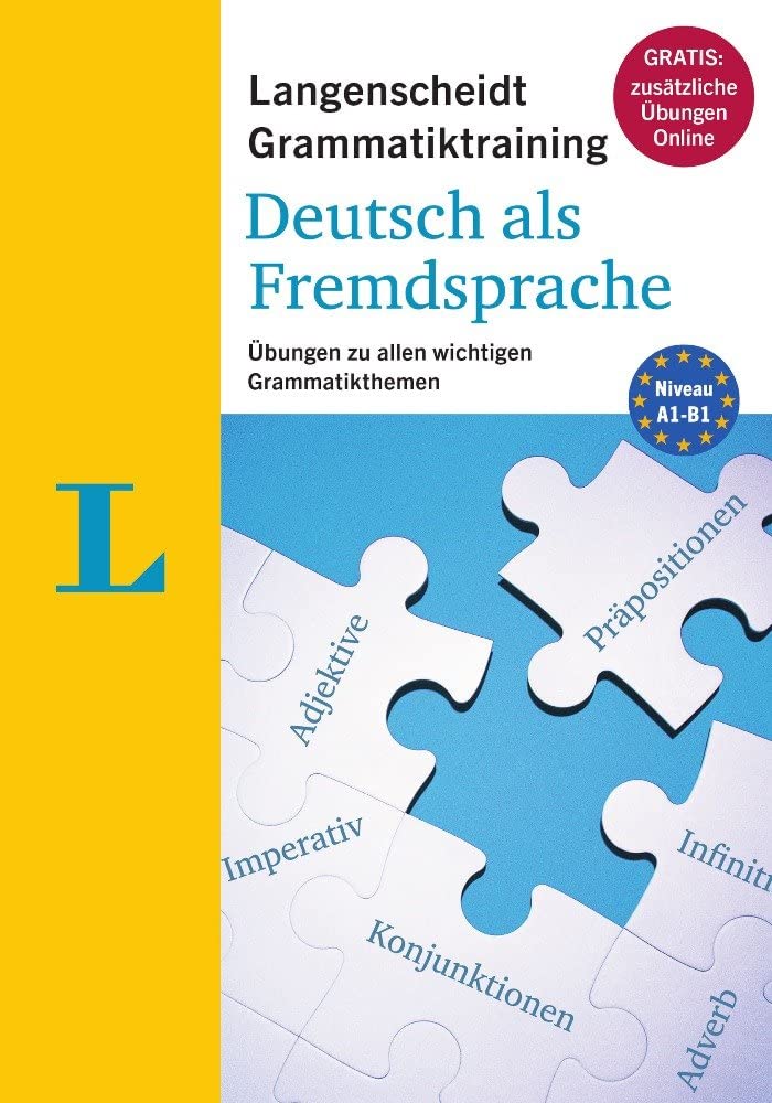 Langenscheidt Grammatiktraining Deutsch als Fremdsprache (Langenscheidt Grammar training German as a foreign language - book with online exercises): ... wichtigen Grammatikthemen (German Edition)