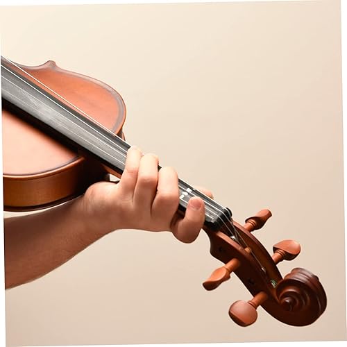 Miniatura 7 de Abaodam 20 Pcs Violin Tuners Wood Violin Peg Wooden Crafts Supplies Small Violin Mechanic Accessories Violin Peg Compound Violin Supplies Tuning