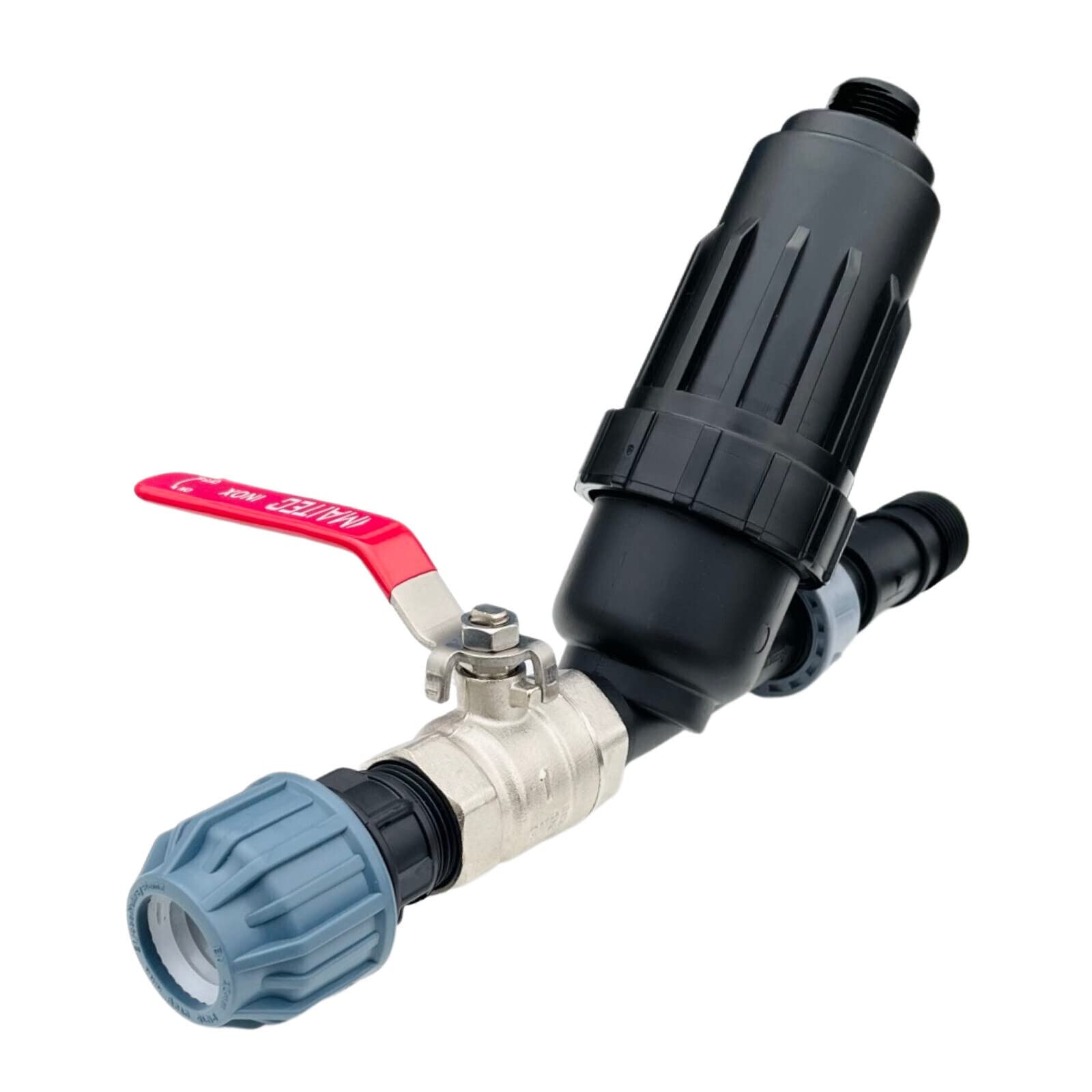STEMAX Kopfstation Premium: Ventilverteiler für Bewässerungsanlagen mit bis zu 8 Anschlussmöglichkeiten; Wasserdurchfluss regulier- & absperrbar; Größe: 32mm, Größe: 8 Magnetventile