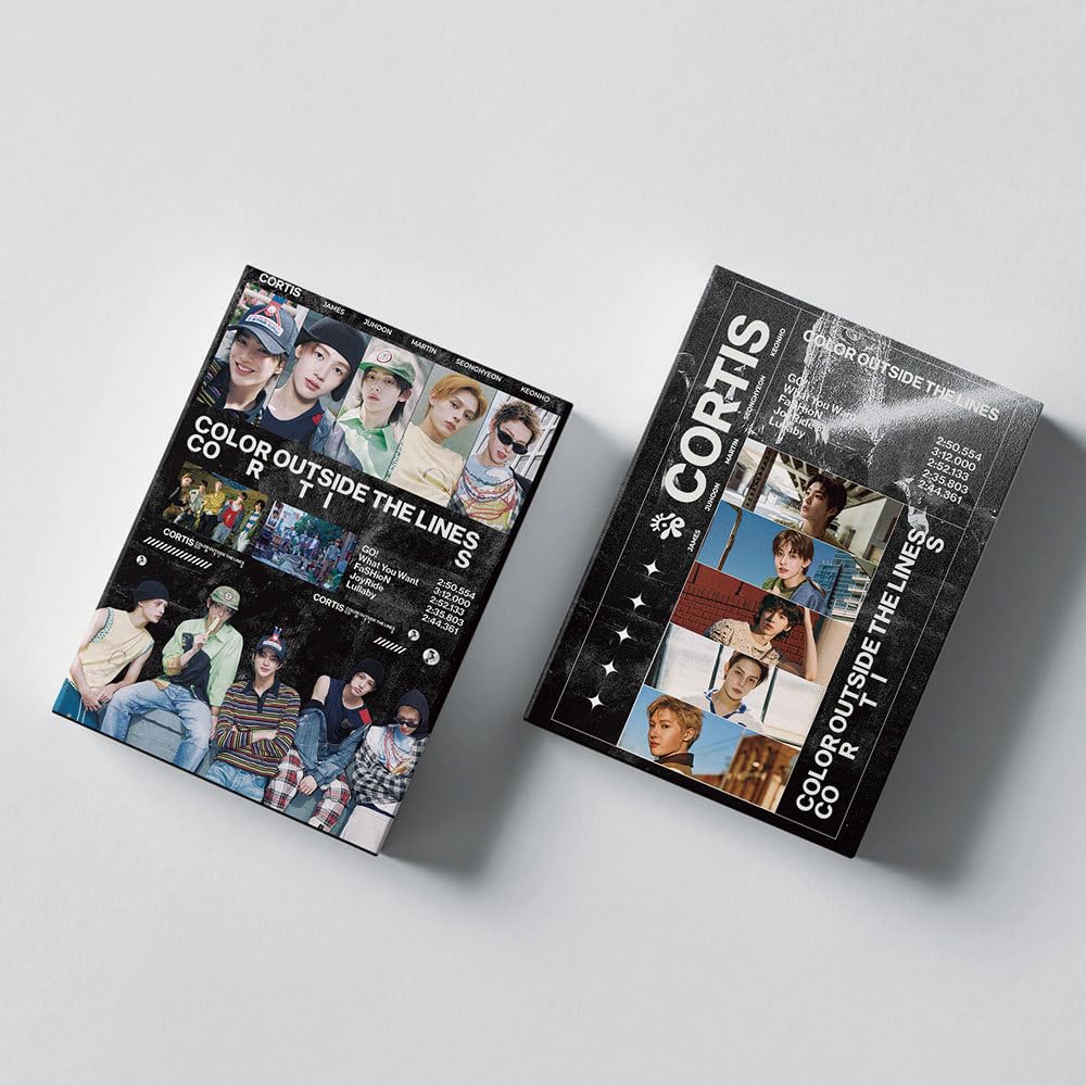 Amazon.com: CORTIS Color Outside The Lines Album Lomo Cards