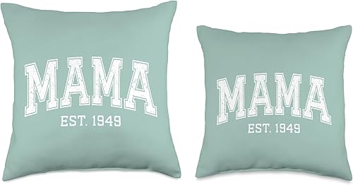 Miniatura 3 de Mama Est 1949 Custom Mom Personalized Mothers Day Customized Throw Pillow