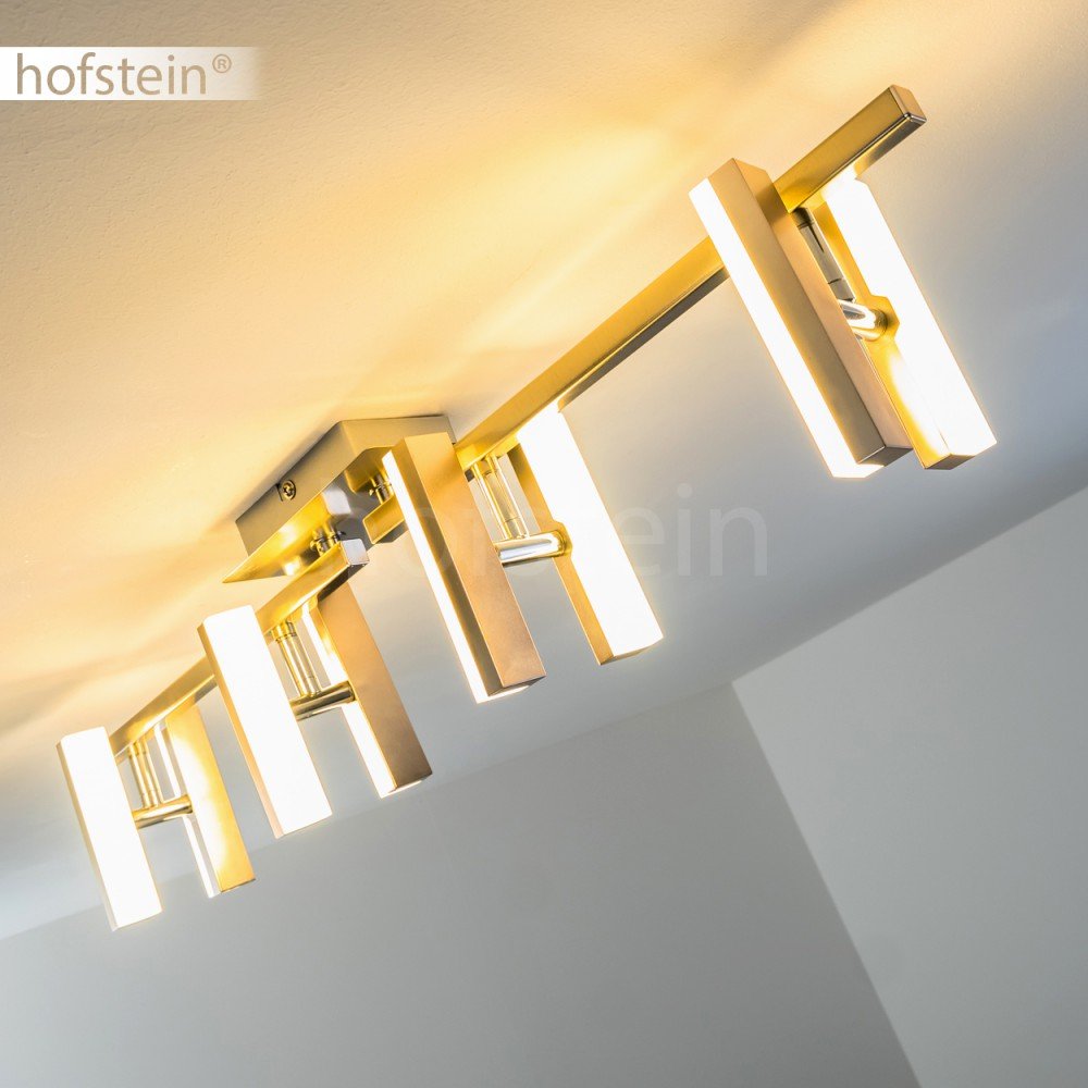Plafoniera LED Sakami - Lampada da Soffitto 1400 Lumen 3000 Kelvin - 8 Spot Faretti LED mobili - Plafoniera Design Moderno e Personalizzabile