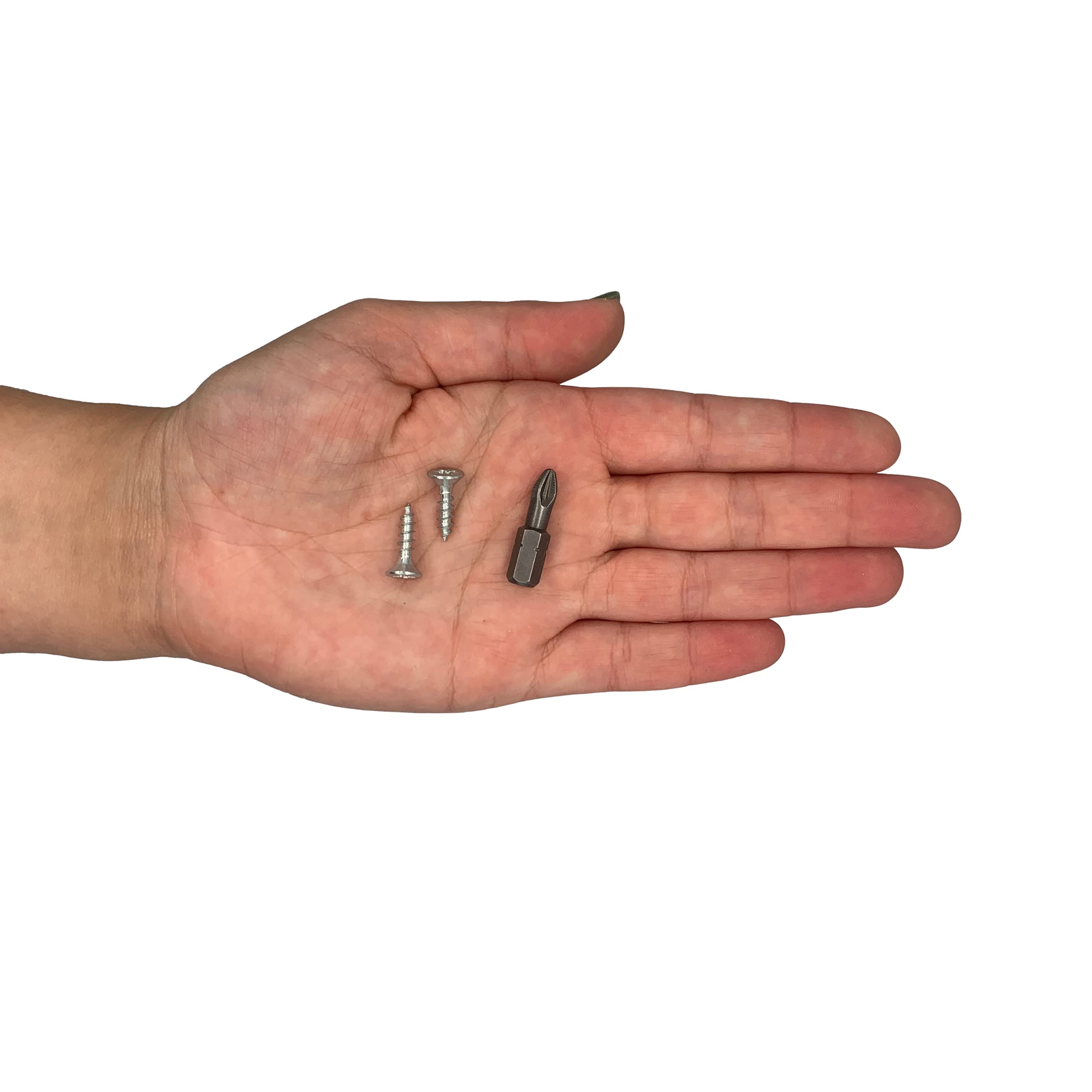 150 Tornillos Madera 4,0x70 Mm Pozidriv Acero Zincado | Cabeza Avellanada Rosca Total + Broca Para Bricolaje