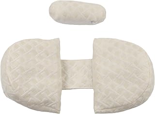 Travesseiros para gravidez, travesseiro de maternidade ajustável de 21 polegadas com capa de travesseiro removível, travesseiros para dormir de lado Travesseiros de cunha para