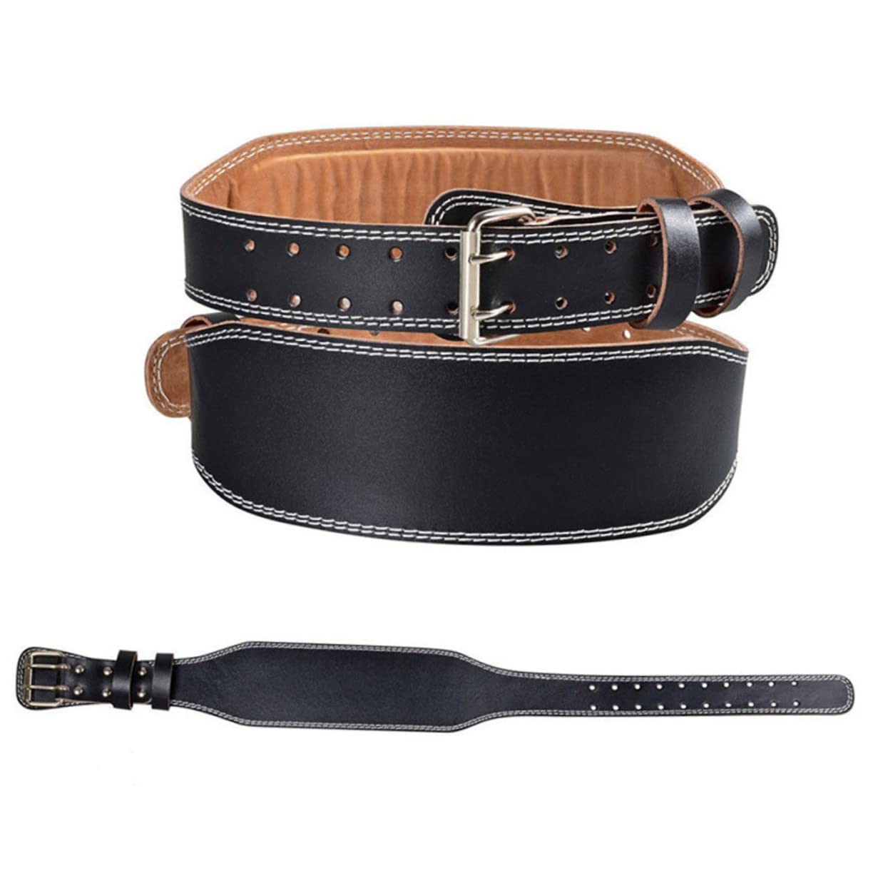 NULYLU Protective Back Strap Gym Waist Belt Men's Waist Support Back Support Belt Fitness Squat Hard Pull