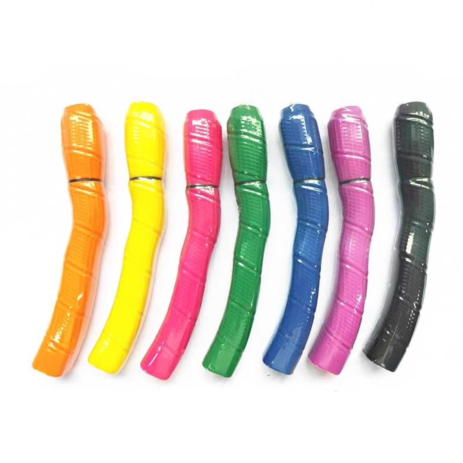 Poignée Escrime Caoutchouc Rouge | Ergonomic Droite 14.5cm | Antidérapante | Fleuret/Épée